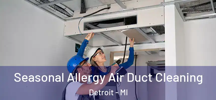 Seasonal Allergy Air Duct Cleaning Detroit - MI